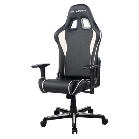 Компьютерное Игровое кресло DXRACER OH/P08/NW Черный, Белый