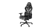 Игровое Компьютерное кресло DXRACER OH/P88/NW Черный, Белый