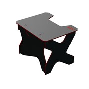 Компьютерный игровой стол Nek Club/DS/NR Черный/Красный